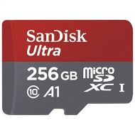 [아마존핫딜]SanDisk Ultra 256 GB microSDXC Speicherkarte + Adapter bis zu 100 MB/Sek, Class 10, U1, A1