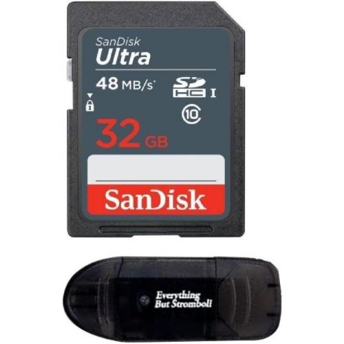 샌디스크 Sandisk 32GB SD SDHC Flash Memory Card works with NINTENDO 3DS DS DSI & Wii Media Kit, Nikon SLR Coolpix Camera, Kodak Easyshare, Canon Powershot, Canon EOS, comes with Everything