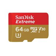 SanDisk Extreme 64GB microSDXC UHS-I Card with Adapter - SDSQXVF-064G-GN6MA