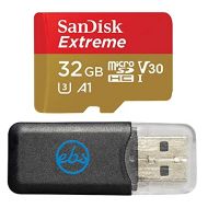 SanDisk Extreme 32GB Micro SD Memory Card for GoPro Works with GoPro Hero 9 Black Camera UHS-1 U3 / V30 A1 4K Class 10 (SDSQXAF-032G-GN6MN) Bundle with (1) Everything But Stromboli