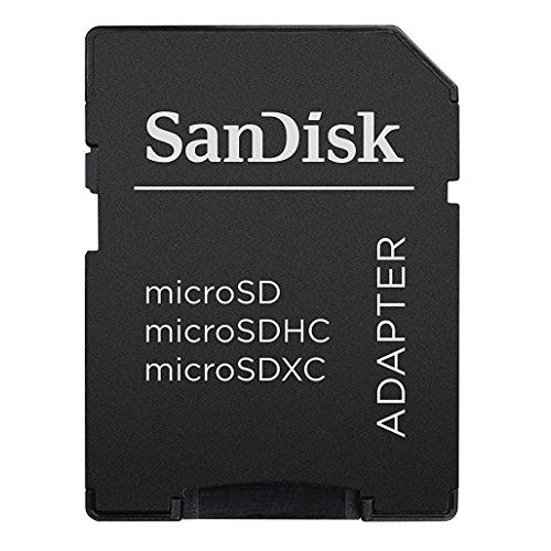 샌디스크 SanDisk MicroSD to SD Memory Card Adapter (MICROSD-Adapter), Black