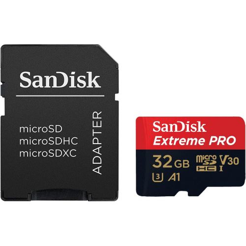 샌디스크 32GB Sandisk Extreme Pro 4K Memory Card works with Gopro Hero 6, Fusion, Hero 5, Karma Drone, Hero 4, Session, Hero 3, 3+, Hero + Black - UHS-1 V30 32G Micro SDHC w/ Everything But