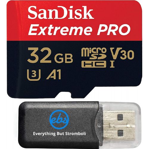 샌디스크 32GB Sandisk Extreme Pro 4K Memory Card works with Gopro Hero 6, Fusion, Hero 5, Karma Drone, Hero 4, Session, Hero 3, 3+, Hero + Black - UHS-1 V30 32G Micro SDHC w/ Everything But