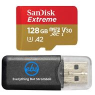 Sandisk 128GB Extreme Works with Samsung Galaxy Note 9 4K Memory Card UHS-1 V30 Micro SDSQXAF-128G-GN6MN Class 10 with Everything But Stromboli (TM) Card Reader