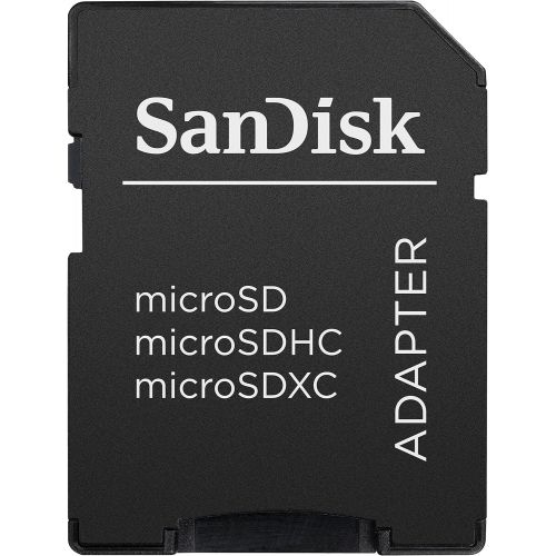 샌디스크 SanDisk 256GB Ultra microSDXC UHS-I Memory Card with Adapter - 100MB/s, C10, U1, Full HD, A1, Micro SD Card - SDSQUAR-256G-GN6MA