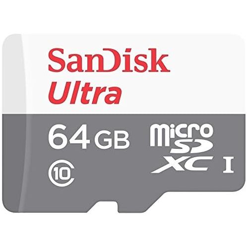 샌디스크 Sandisk Micro SDXC Ultra MicroSD TF Flash Memory Card 64GB 64G Class 10 works with GoPro Hero 5 / Hero5 Session Go Pro w/ Everything But Stromboli Memory Card Reader