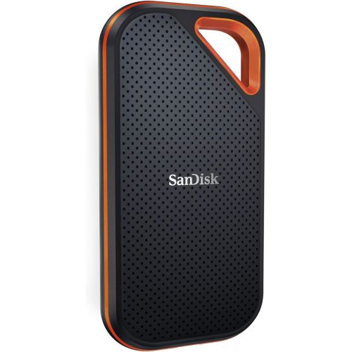 샌디스크 [아마존베스트]SanDisk 500GB Extreme PRO Portable External SSD - Up to 1050MB/s - USB-C, USB 3.1 - SDSSDE80-500G-A25,Aluminum EnclosureTransfer Speed Up to 1050MB/s
