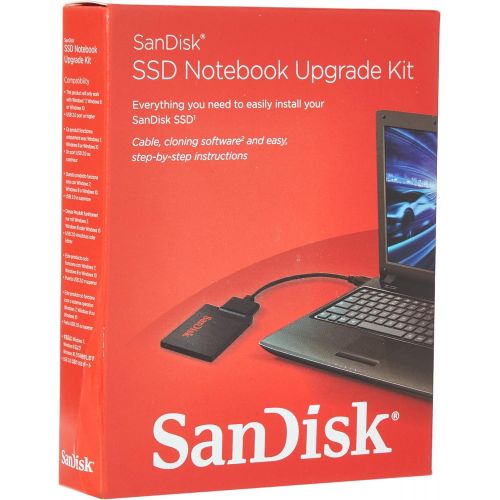 샌디스크 SanDisk SSD Notebook Upgrade Kit - SDSSD-UPG-G25 Black