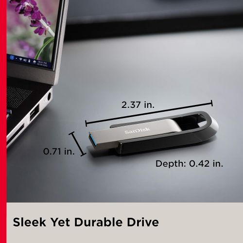 샌디스크 SanDisk 256GB Extreme Go USB 3.2 Type-A Flash Drive - SDCZ810-256G-G46