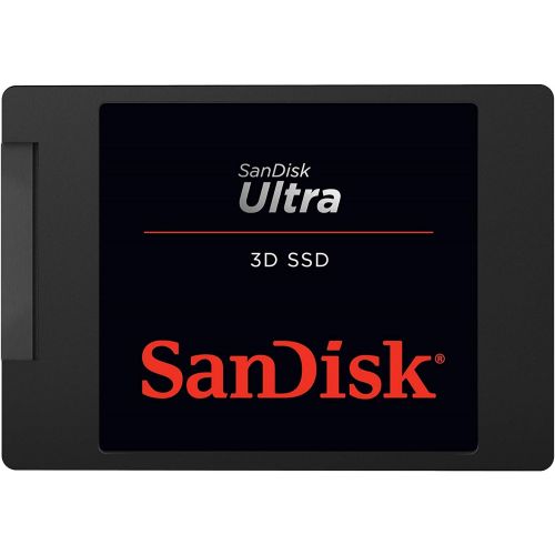 샌디스크 SanDisk Ultra 3D NAND 500GB Internal SSD - SATA III 6 Gb/s, 2.5 Inch /7 mm, Up to 560 MB/s - SDSSDH3-500G-G25 & Corsair Dual SSD Mounting Bracket 3.5 CSSD-BRKT2, Black