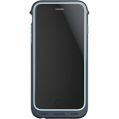 샌디스크 SanDisk iXpand 128GB Memory Case for iPhone 66s - Retail Packaging - Teal