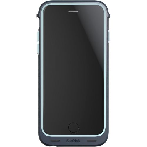 샌디스크 SanDisk iXpand 64GB Memory Case for iPhone 66s - Retail Packaging - Sky Blue