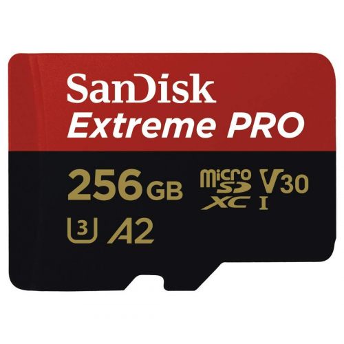 샌디스크 SanDisk 256GB Micro SDXC Extreme Pro Memory Card Bundle Works with Samsung Galaxy S9, S9+, S8, S8 Plus, S7, S7 Edge UHS-1 U3 A2 Plus (1) Everything But Stromboli (TM) 3.0 MicroSD