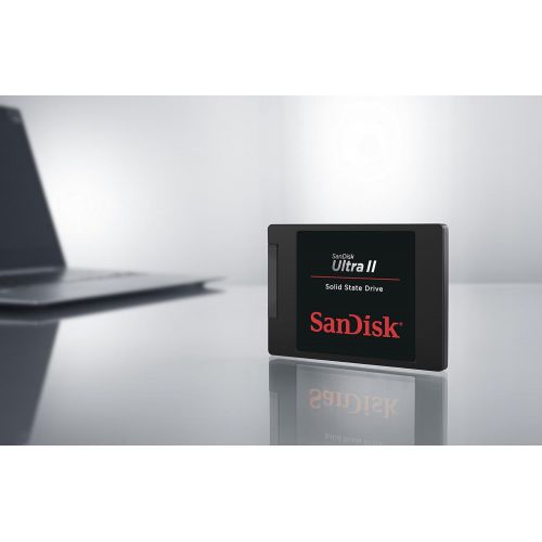 샌디스크 SanDisk Ultra II 500GB SATA III SSD - 2.5-Inch 7mm Height Solid State Drive - SDSSDHII-500G-G25