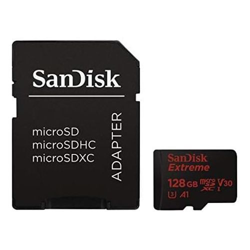 샌디스크 SanDisk Extreme 128GB microSDXC UHS-3 Card - SDSQXAF-128G-GN6MA