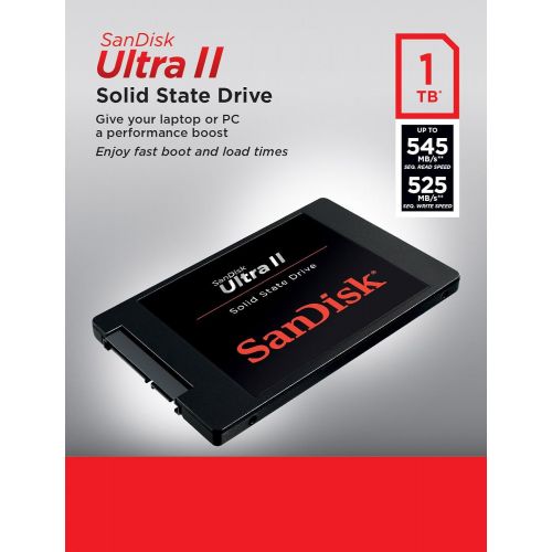 샌디스크 SanDisk Ultra II Solid State Drive 1TB (SDSSDHII-1T00-G25)