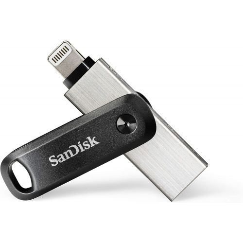 샌디스크 SanDisk iXpand Flash Drive 64GB for iPhone and iPad, BlackSilver, (SDIX30N-064G-GN6NN)
