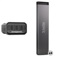 SanDisk Professional 16TB Professional PRO-BLADE STATION Kit with PRO-BLADE SSD Mag (4 x 4TB)