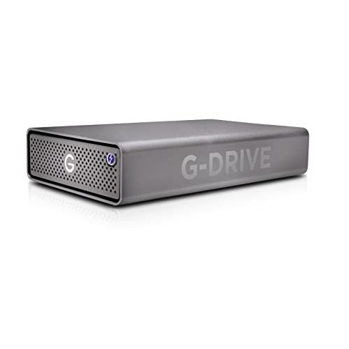  SanDisk Professional 18TB G-DRIVE PRO - Enterprise-Class Desktop Hard Drive, Thunderbolt 3, USB-C, 7200RPM Ultrastar Drive Inside - SDPH51J-018T-NBAAD