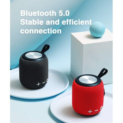  [아마존 핫딜] Sanag Portable Bluetooth Speaker,SANAG Bluetooth 5.0 Dual Pairing Loud Wireless Mini Speaker, 360 HD Surround Sound & Rich Stereo Bass,12H Playtime, IPX6 Waterproof for Travel, Outdoors,