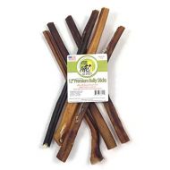Sancho & Lolas Closet Sancho & Lolas 12 Bully Sticks for Dogs (Different Sizes) Made in USA Boutique Grain-Free High-Protein Beef Pizzle Dog Chews