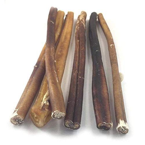  Sancho & Lolas Closet Sancho & Lolas 12 Bully Sticks for Dogs (Different Sizes) Made in USA Boutique Grain-Free High-Protein Beef Pizzle Dog Chews