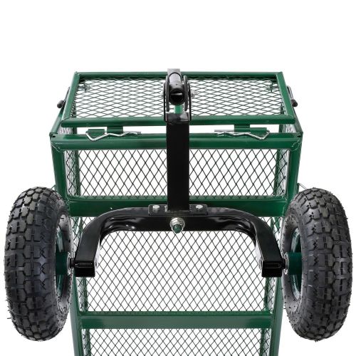  Sandusky Lee CW3418 Muscle Carts Steel Utility Garden Wagon, 400 lb. Load Capacity, 21-3/4 Height x 34 Length x 18 Width