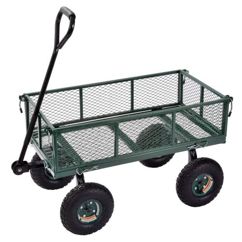  Sandusky Lee CW3418 Muscle Carts Steel Utility Garden Wagon, 400 lb. Load Capacity, 21-3/4 Height x 34 Length x 18 Width