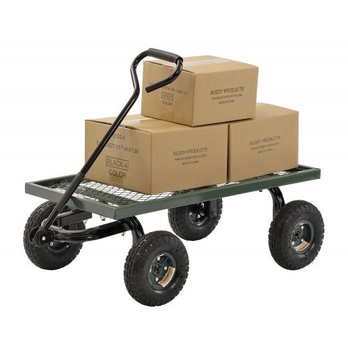  Sandusky Lee FW Steel Crate Wagon, Green, 1000 lbs Load Capacity, 14-1/4 Height, 38 Length x 20 Width