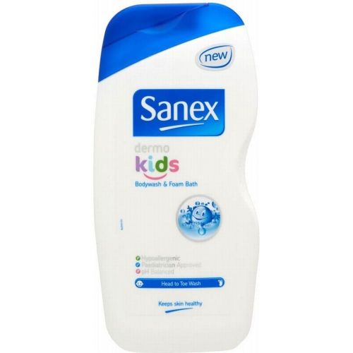  Sanex Dermo Kids Body Wash & Foam Bath (500ml) - Pack of 6