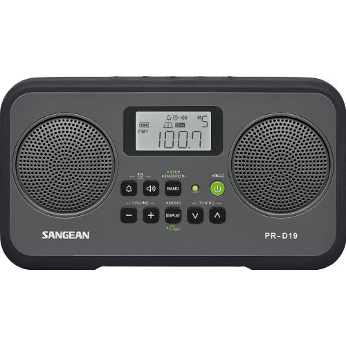  Sangean PR-D19 AM/FM Clock Radio