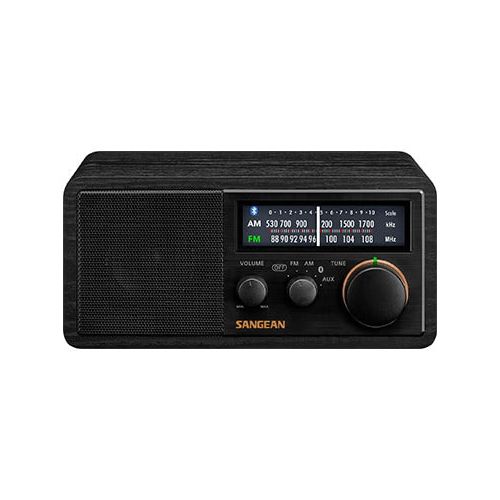  Sangean AM / FM / Aux-in / Bluetooth Wooden Cabinet Radio SG-118