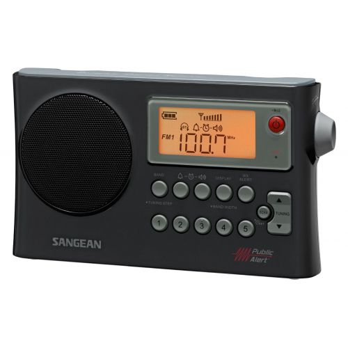  Sangean AM/FM Weather Alert Radio for NOAA PR-D4W