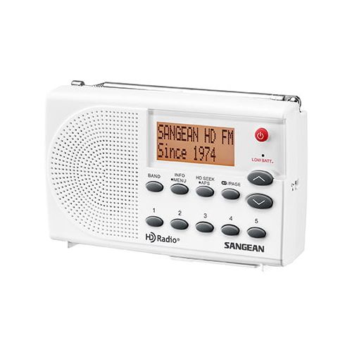  Sangean HD Radio / FM-RBDS / AM Portable Radio SG-108