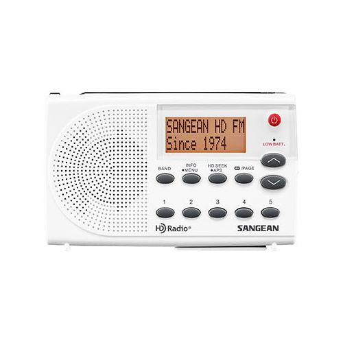  Sangean HD Radio / FM-RBDS / AM Portable Radio SG-108