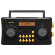 Sangean AM/FM-RDS Portable Radio Specially Designed for the Visually Impaired with Helpful PR-D17
