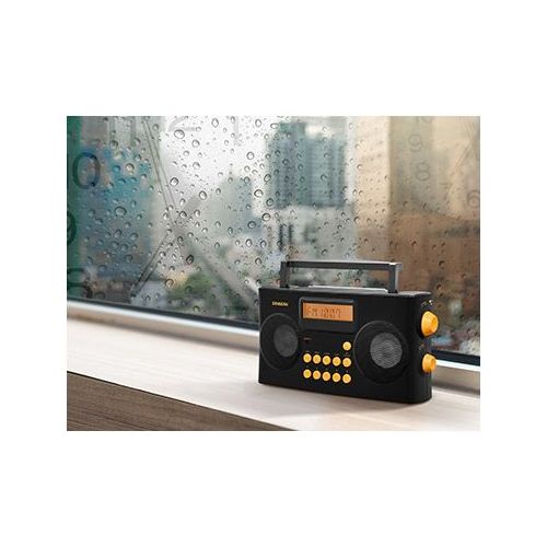  Sangean AM/FM-RDS Portable Radio Specially Designed for the Visually Impaired with Helpful PR-D17