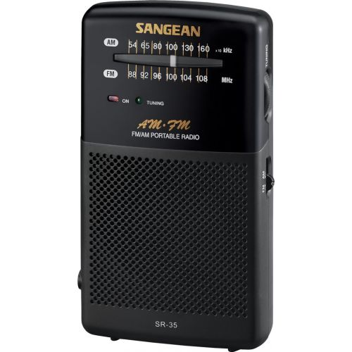  Sangean AM/FM Stereo Analog Radio SR-35