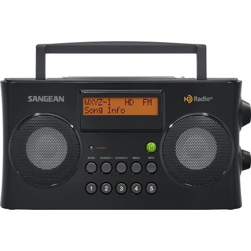  [아마존베스트]Sangean HDR-16 HD Radio/FM-Stereo/AM Portable Radio