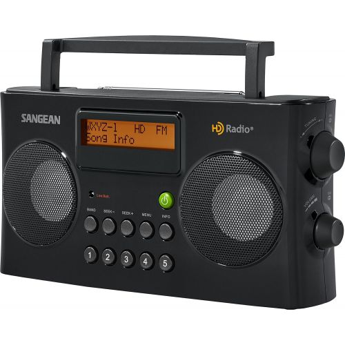  [아마존베스트]Sangean HDR-16 HD Radio/FM-Stereo/AM Portable Radio