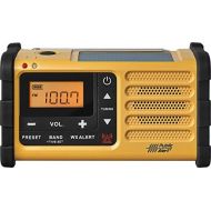 [아마존베스트]Sangean MMR-88 AM/FM/Weather+Alert Emergency Radio. Solar/Hand Crank/USB/Flashlight, Siren, Smartphone Charger