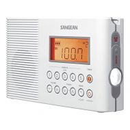 [아마존베스트]Sangean H201 Portable AM/FM/Weather Alert Digital Tuning Waterproof Shower Radio