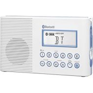[아마존베스트]Sangean H202 Portable AM/FM/Weather Alert/ Bluetooth Digital Tuning Waterproof Shower Radio: Home Audio & Theater