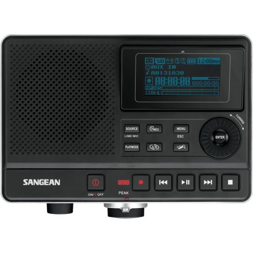  [아마존베스트]Sangean DAR-101 Professional Grade Digital MP3 Recorder (Black)