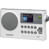 Sangean WFR-28 Internet Radio/FM-RBDS/USB/Network Music Player Digital Receiver with Color Display Gray/White