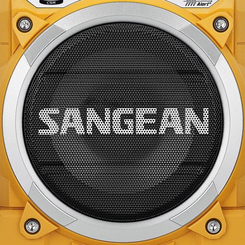  Sangean U4 AMFM-RBDSWeather AlertBluetoothAux-In Ultra Rugged Rechargeable Digital Tuning Radio