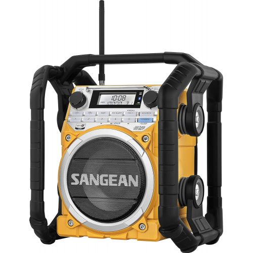  Sangean U4 AMFM-RBDSWeather AlertBluetoothAux-In Ultra Rugged Rechargeable Digital Tuning Radio