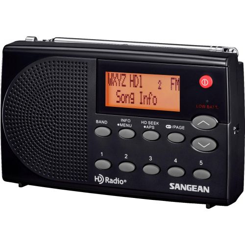  Sangean HDR-18 HD RadioFM-StereoAM Wooden Cabinet Table Top Radio