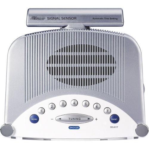  Sangean RCR-22 AMFM Tuning Clock Radio (White)