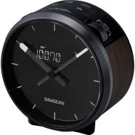 Sangean RCR-29WH AM/FM-RDS/Weather Alert/Aux-in / 23 Memory Pre-Sets Digital Tuning/Analog Clock Radio USB Phone Charging